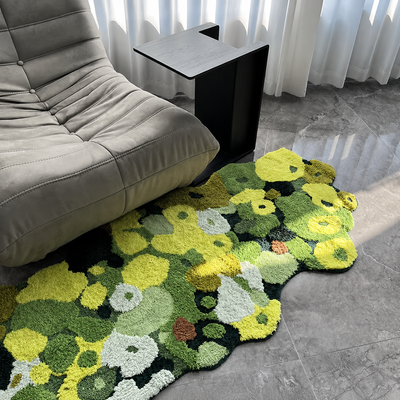 Elite Alfombras™ Moss Flocked Carpet